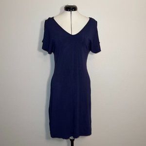 TOMMY BAHAMA JERSEY DRESS NAVY S